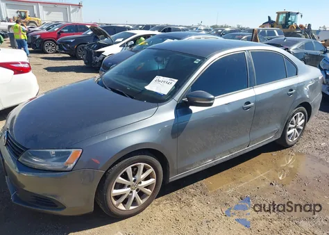 2012 Volkswagen Jetta 2.5L Se z USA, uszkodzony, nr VIN 3VWDX7AJBCM454427